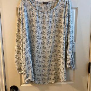41 Hawthorn Ellie printed 3/4 sleeved blouse - Stitch Fix